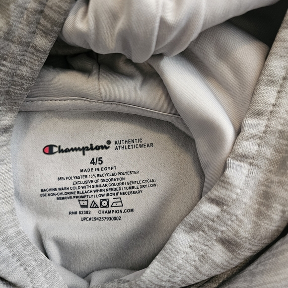 Champion Hoodie and Pant Set 2 Piece Boys Size 4 / 5 - Picture 5 of 6